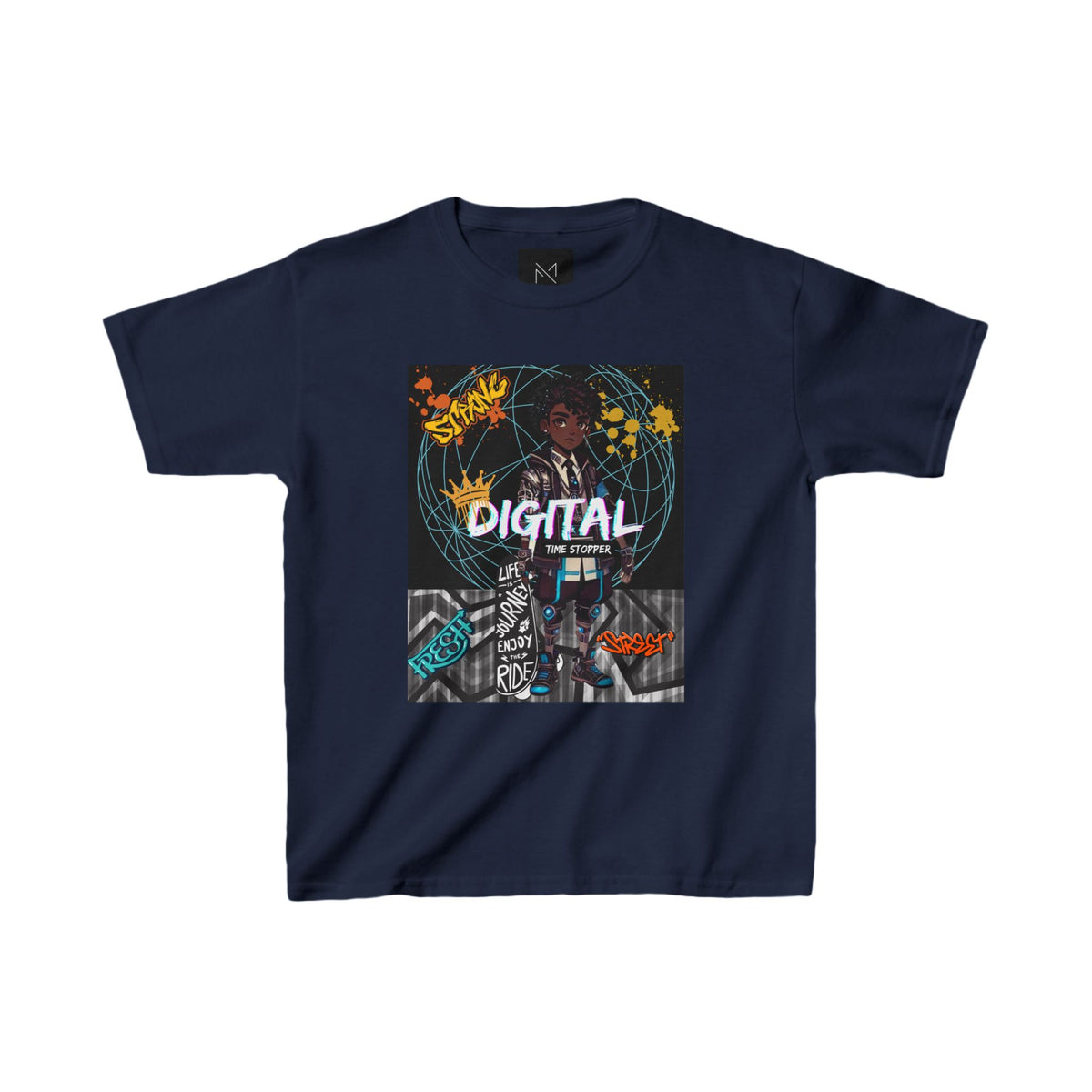 Digital world Kids Heavy Cotton™ Tee