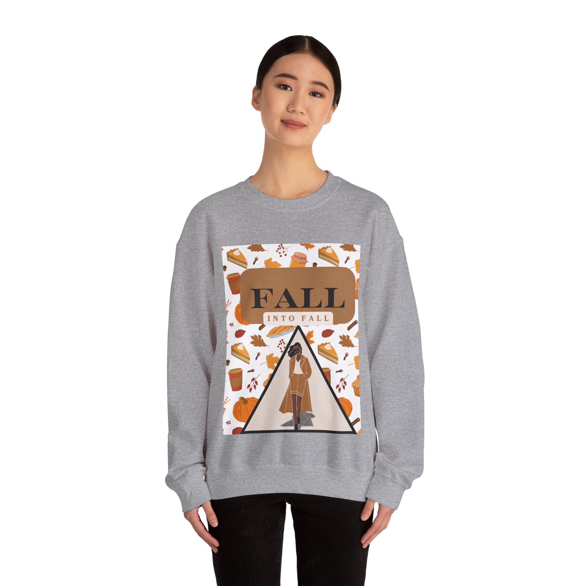 Autumn Embrace Sweatshirt: Wrap Yourself in Fall’s Cozy Warmth Crewneck Sweatshirt