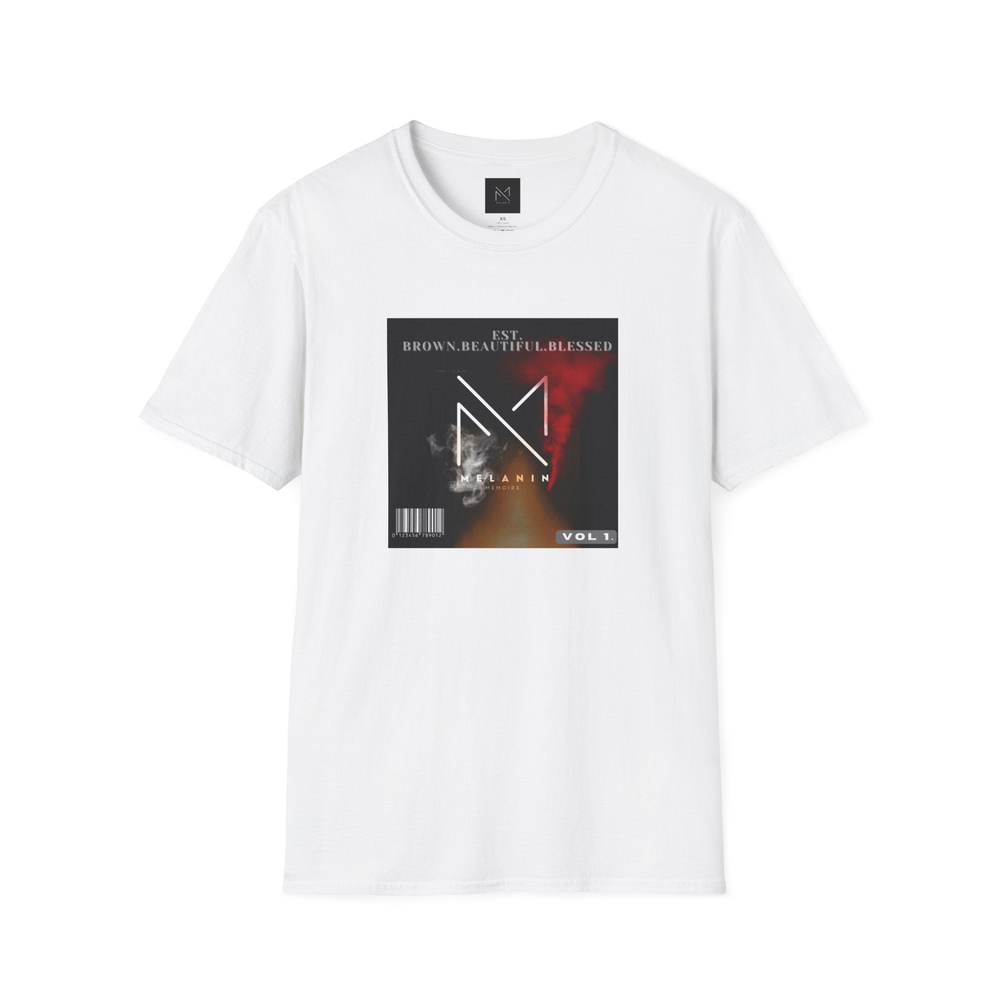 Melanin Memoirs Album Cover Womens T-Shirt