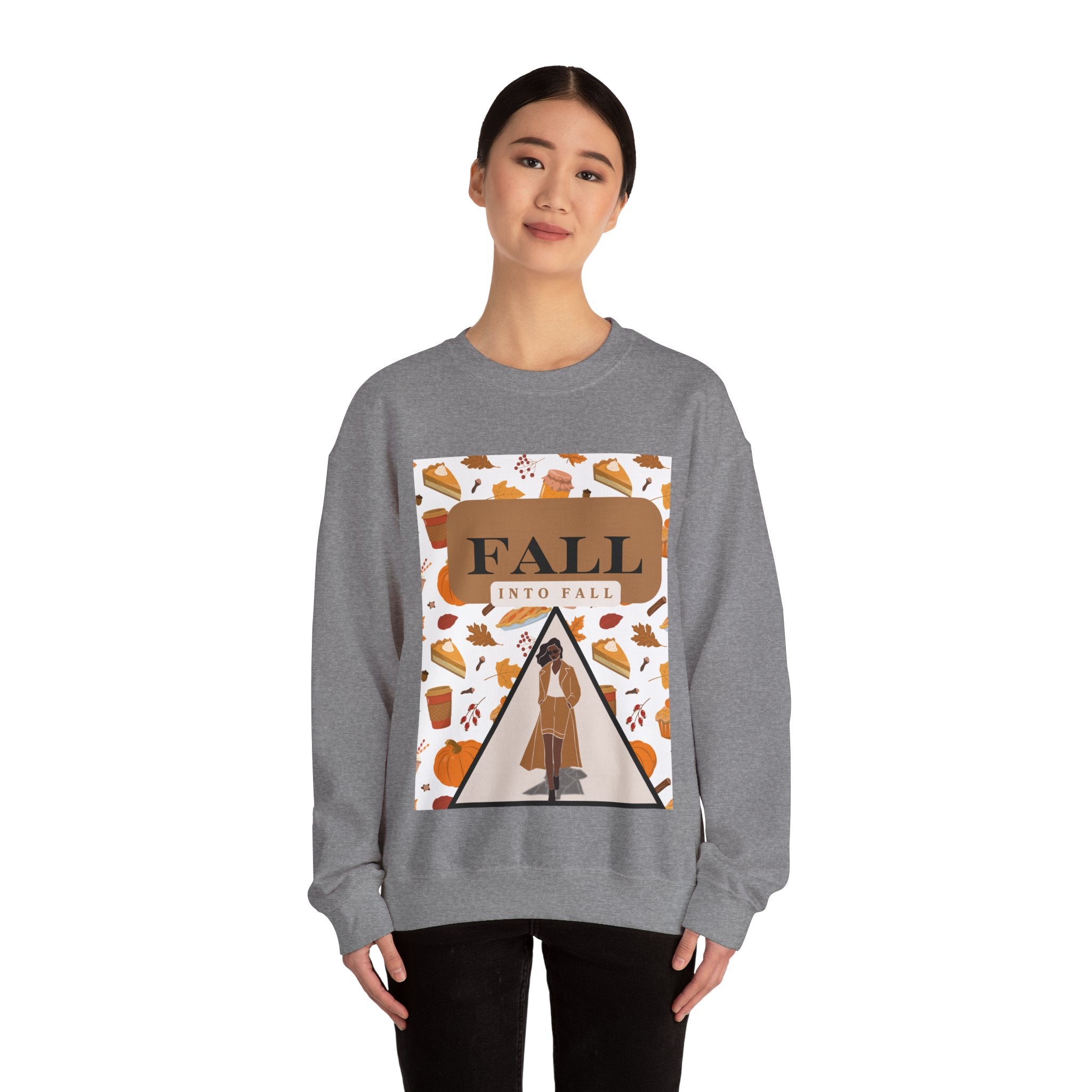 Autumn Embrace Sweatshirt: Wrap Yourself in Fall’s Cozy Warmth Crewneck Sweatshirt