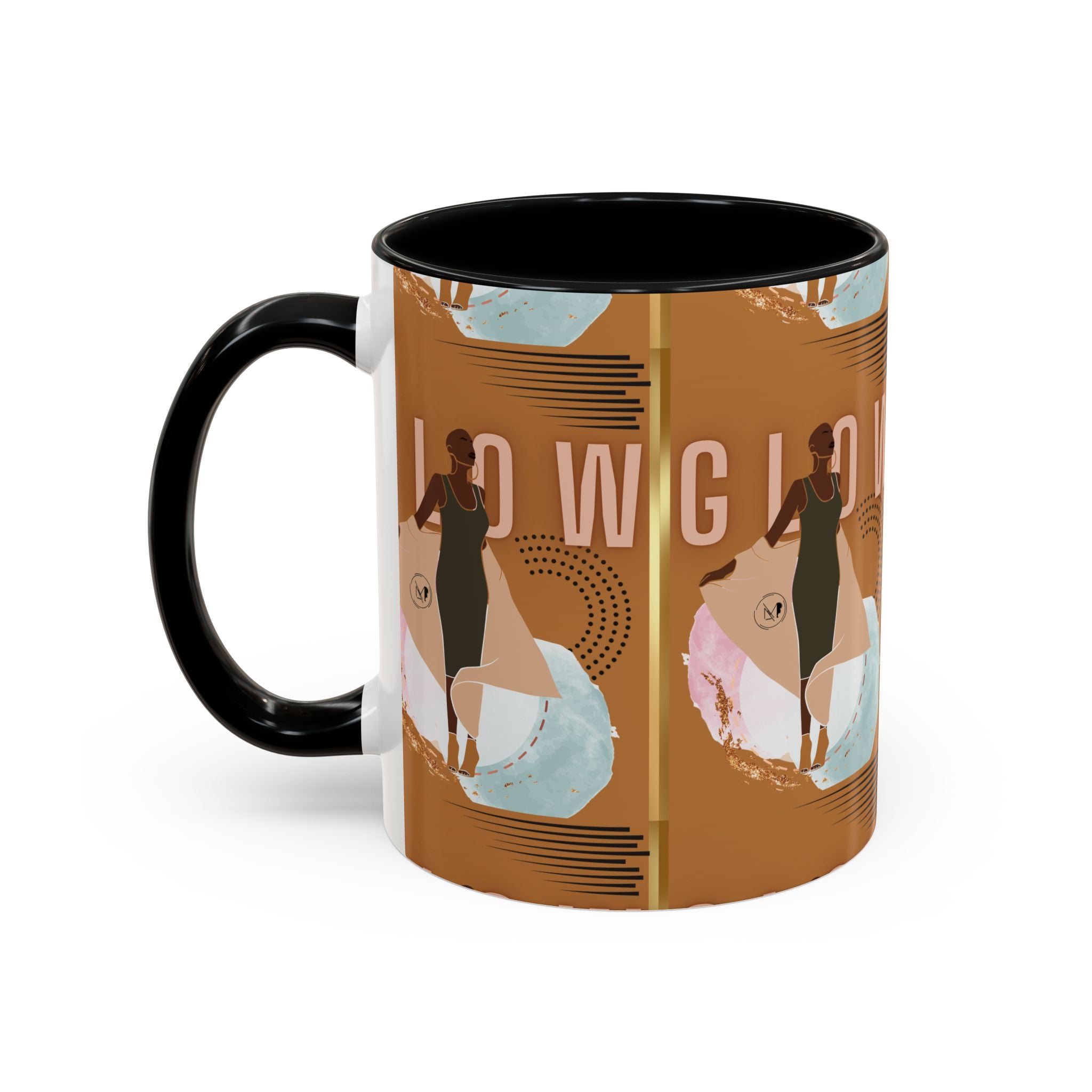 Breast Cancer Awareness Glow up Custom Coffee Mug 11oz