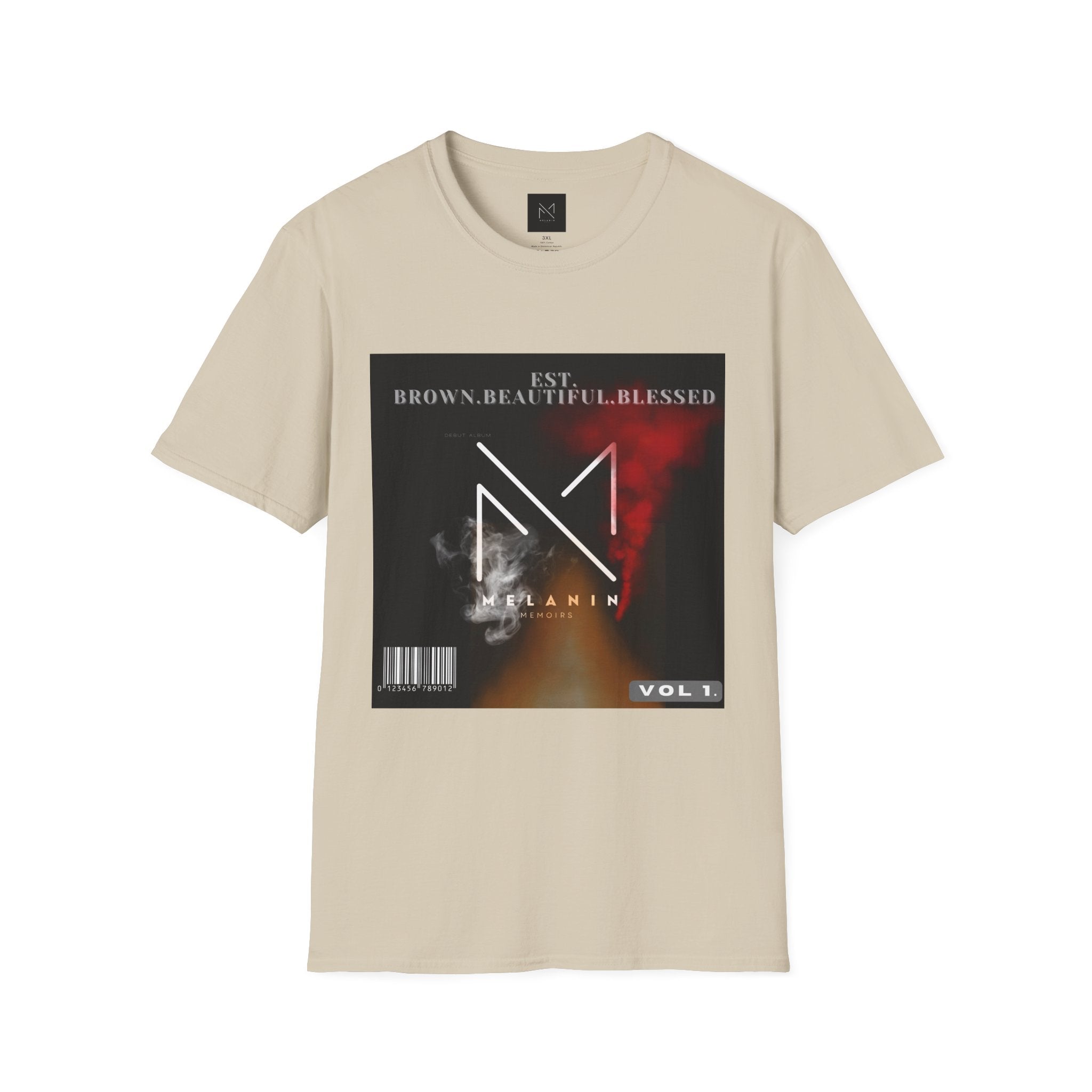 Melanin Memoirs Album Cover Womens T-Shirt