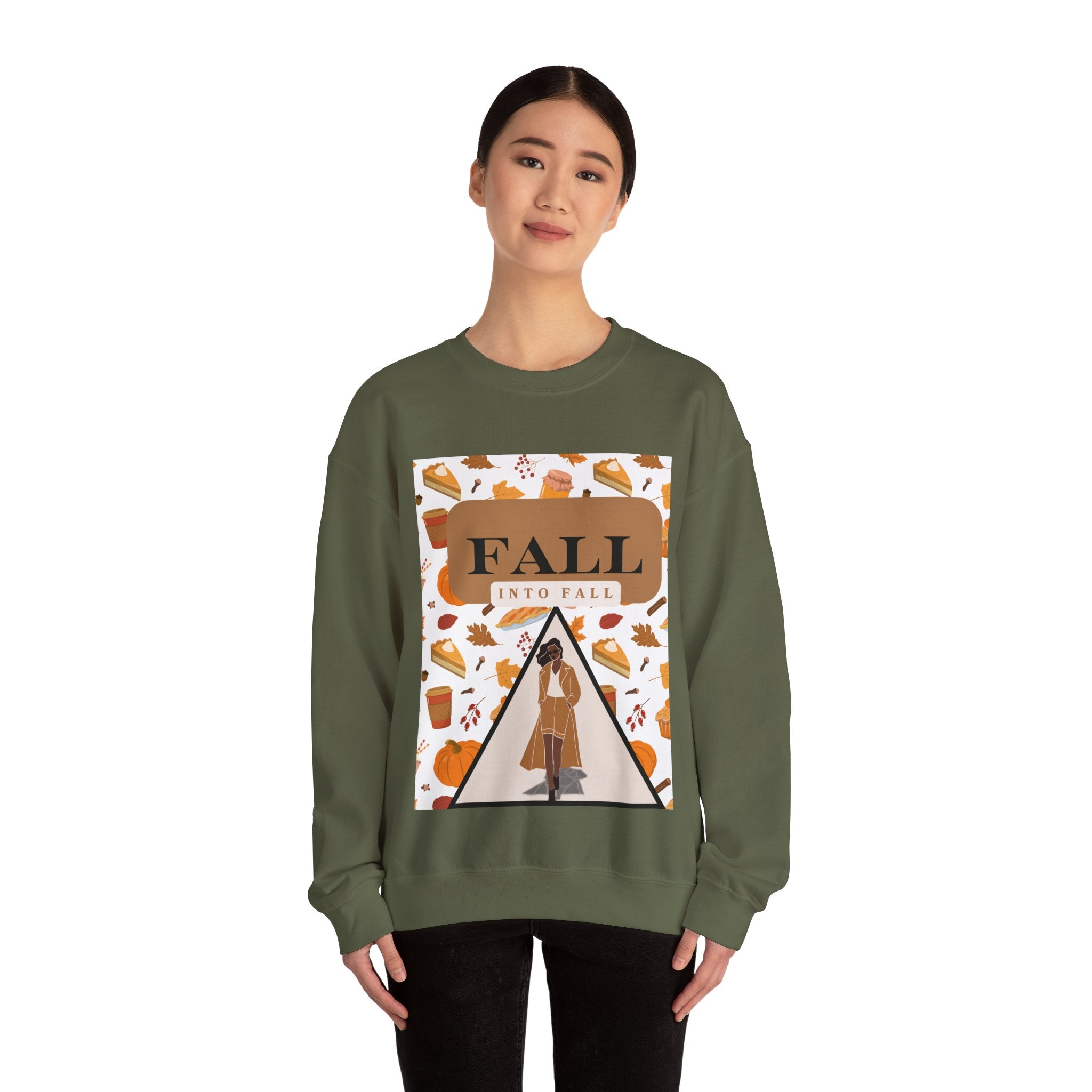 Autumn Embrace Sweatshirt: Wrap Yourself in Fall’s Cozy Warmth Crewneck Sweatshirt