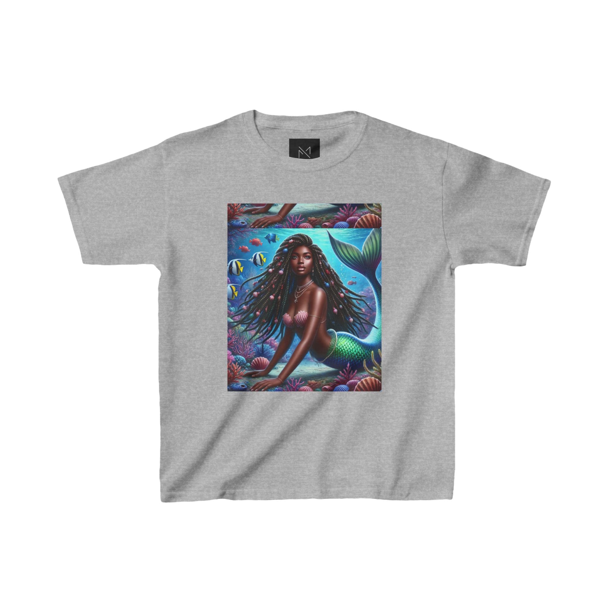 Mermaid Sea Kids Heavy Cotton™ Tee