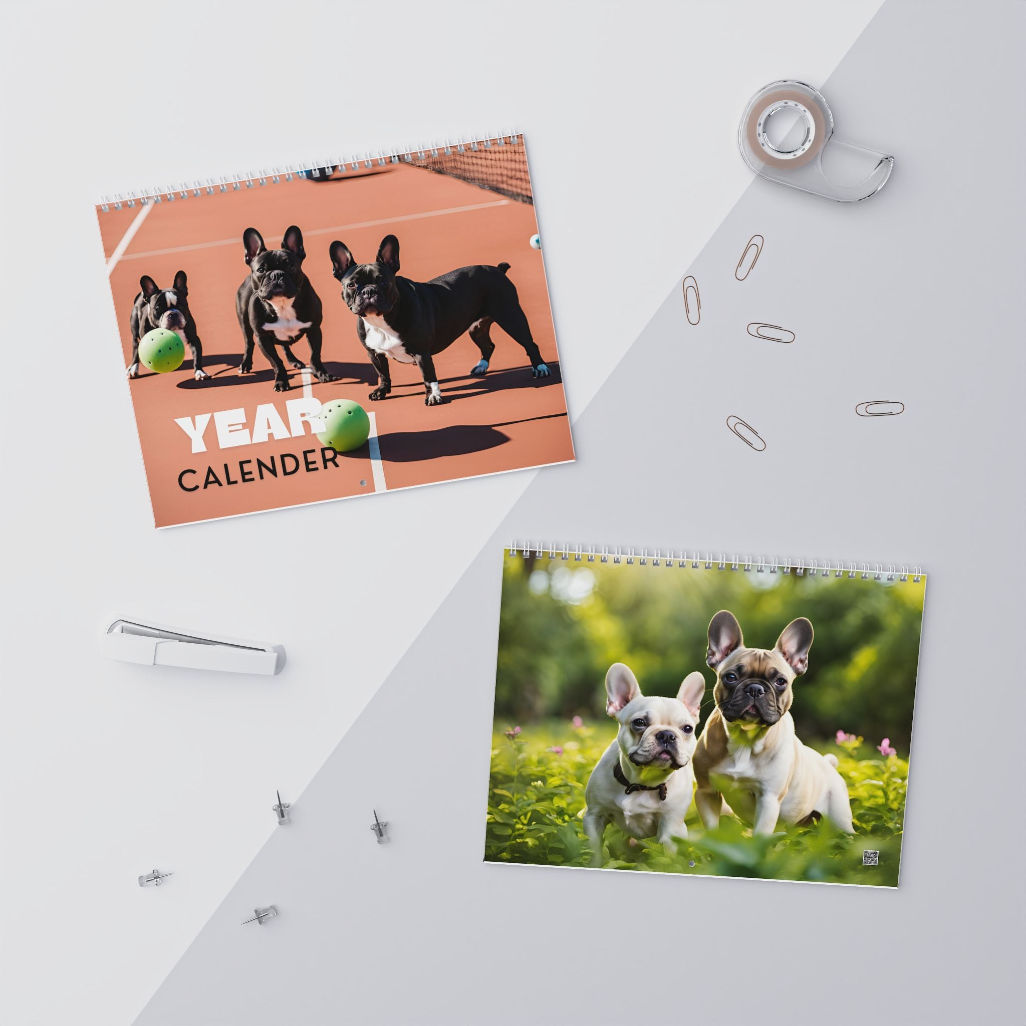 Frenchie Year Wall Calendars