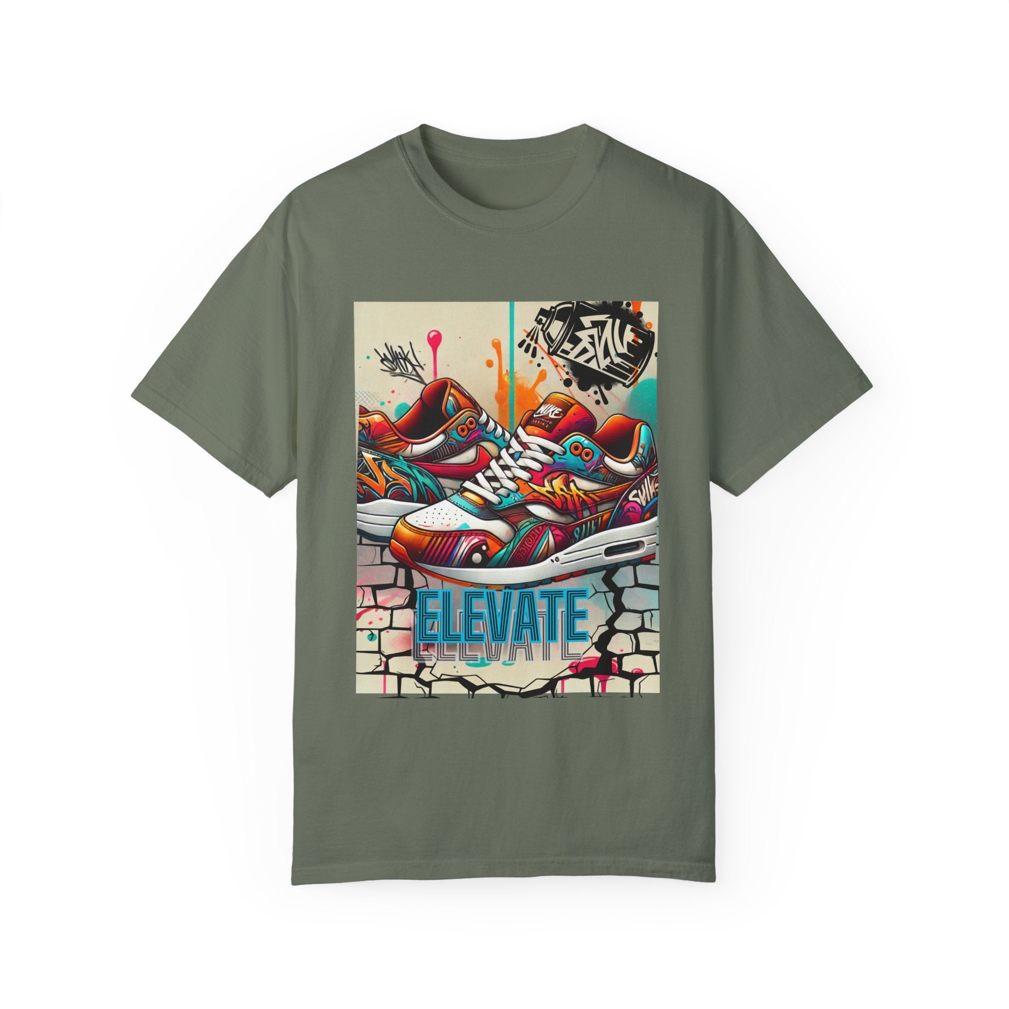 "Elevate" Graffiti Shoe Men’s T-shirt