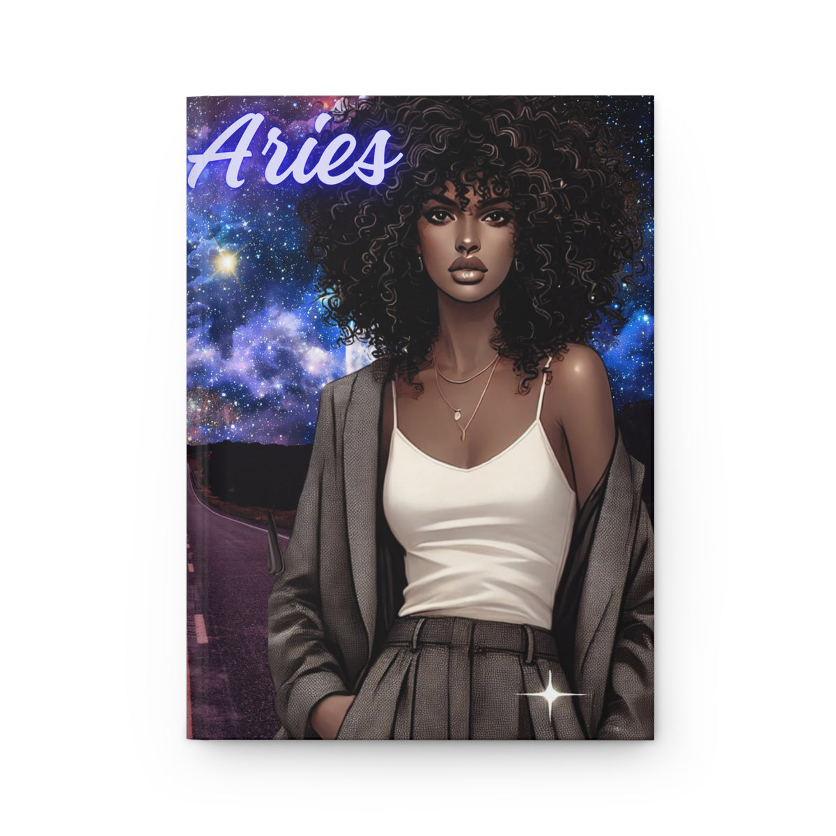 Aries Cosmic Empowerment  Matte Journal