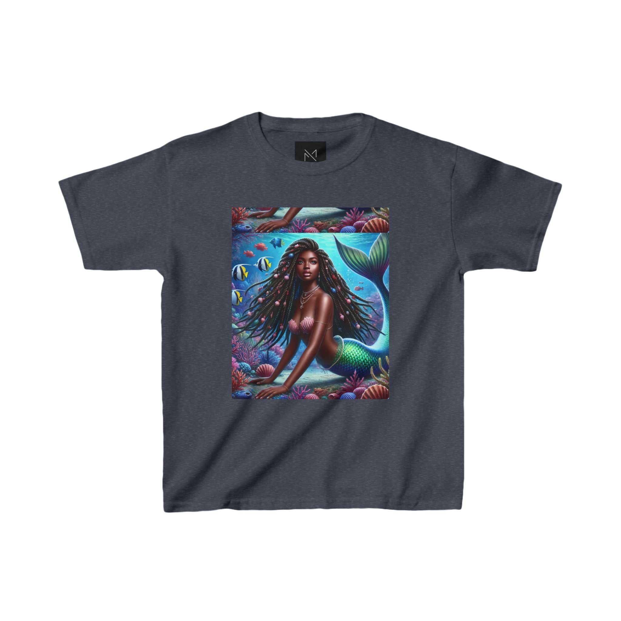 Mermaid Sea Kids Heavy Cotton™ Tee