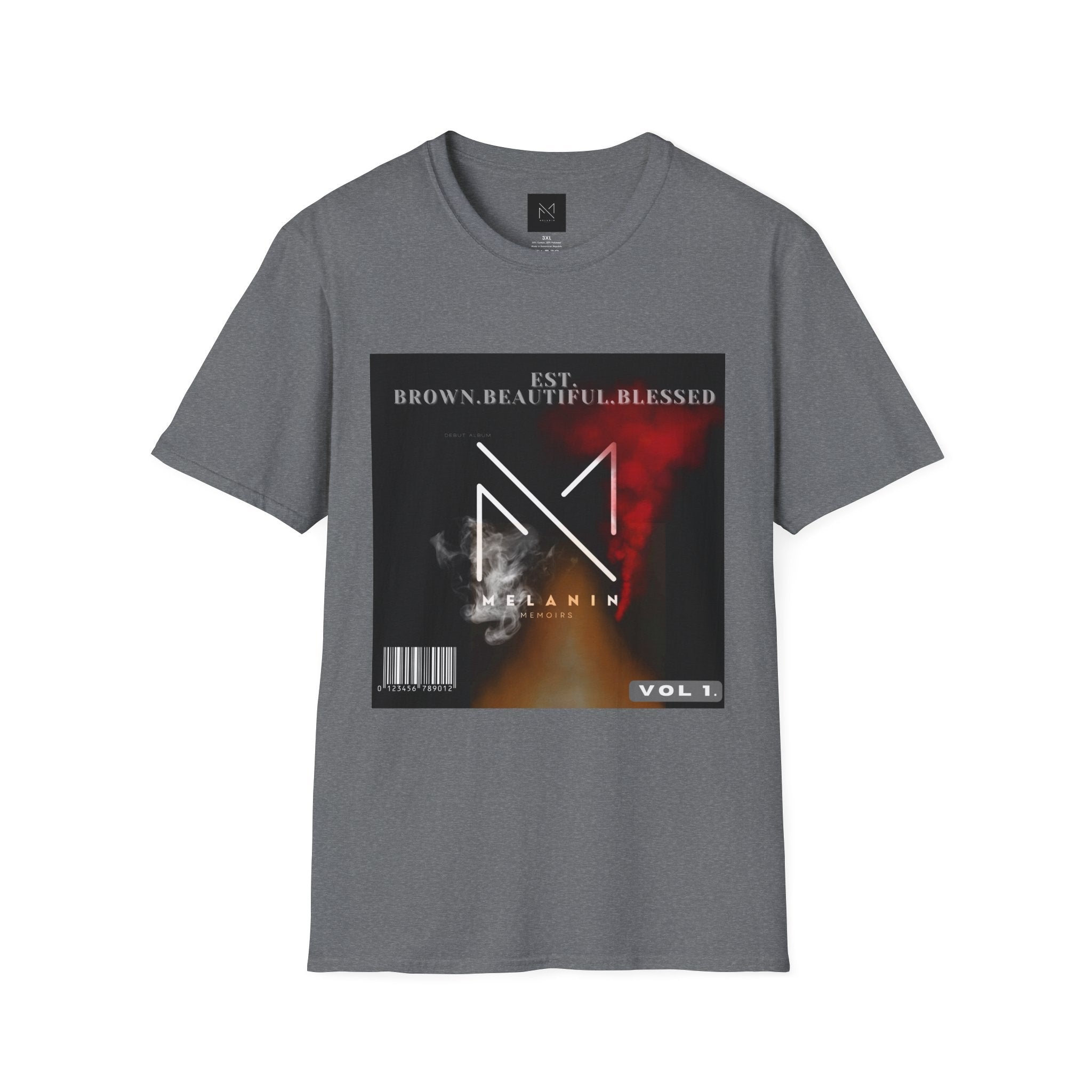 Melanin Memoirs Album Cover Womens T-Shirt