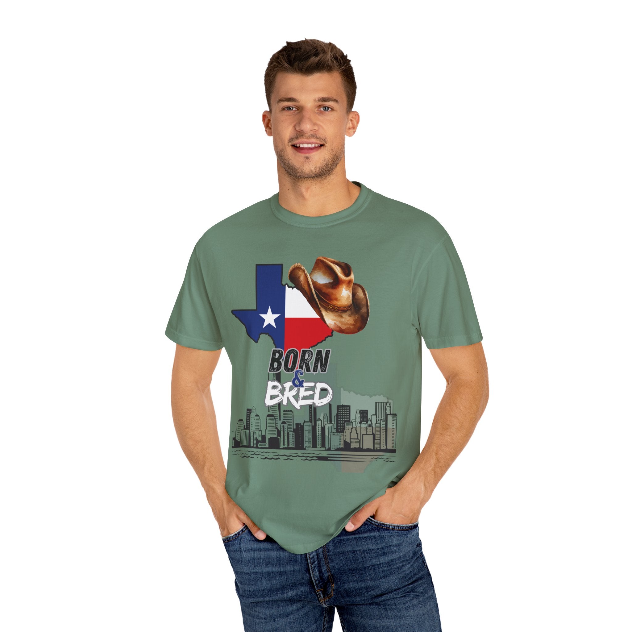 Born and Bred Texas Men’s T-shirt