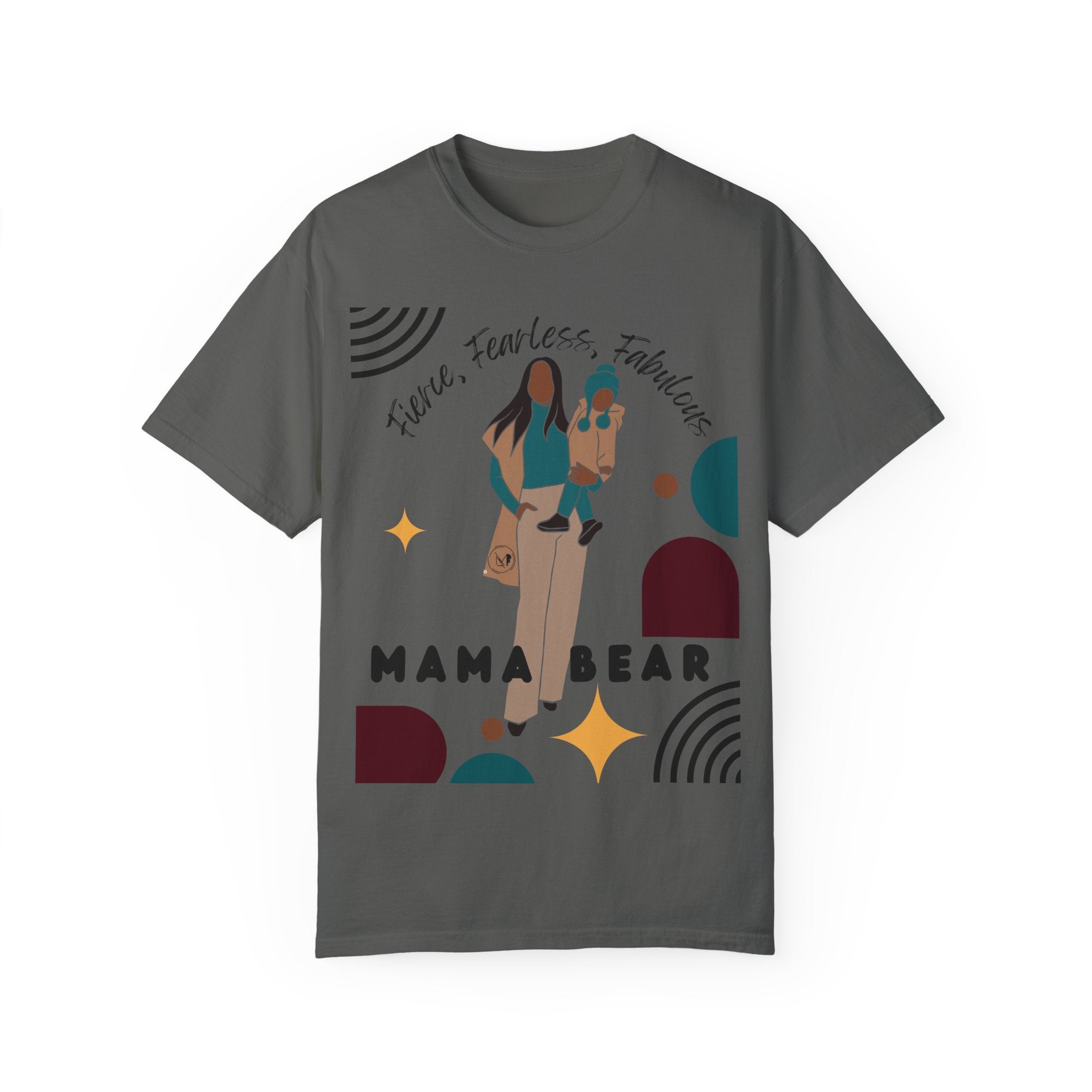 Momma Bear T-Shirt - Unisex Garment-Dyed Tee