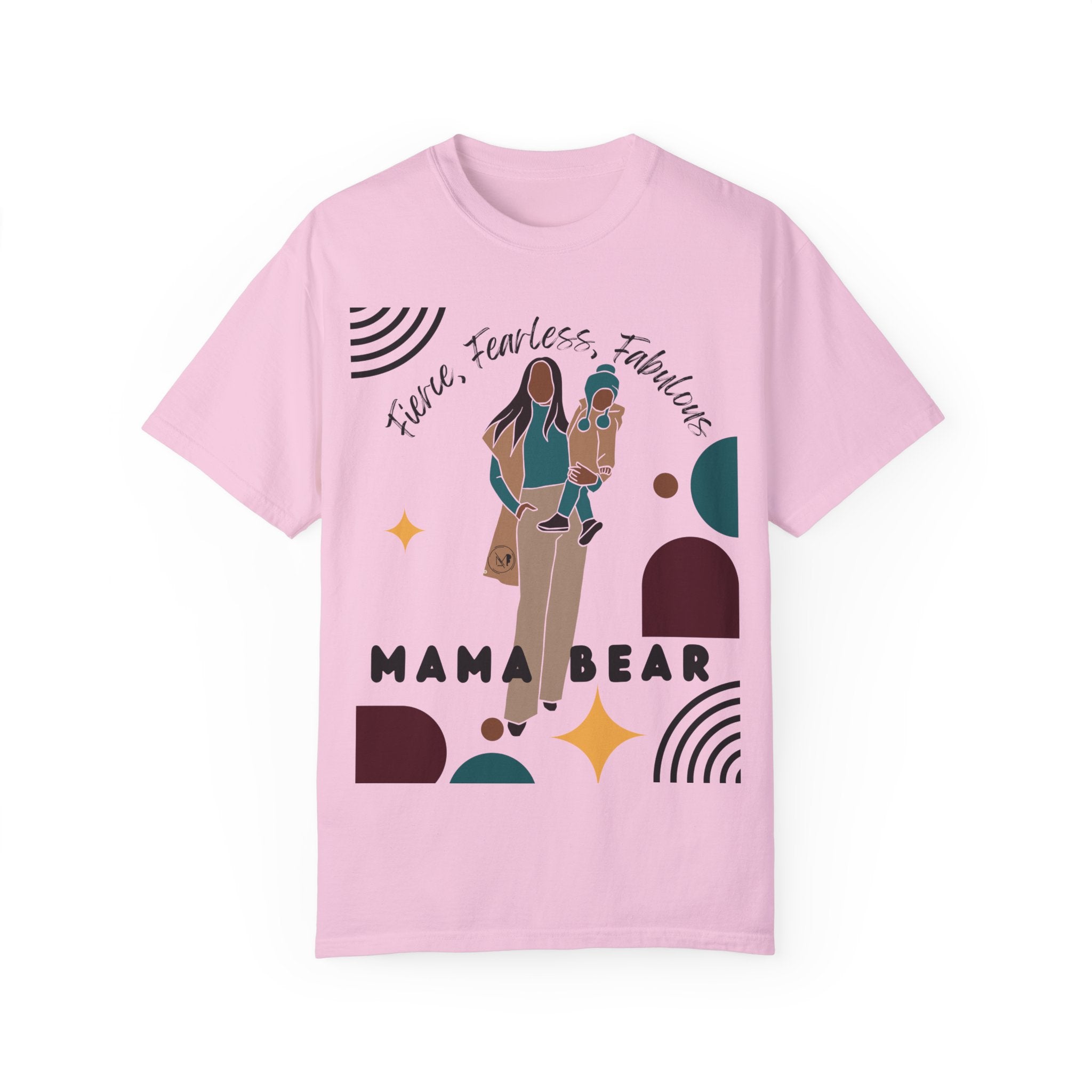 Momma Bear T-Shirt - Unisex Garment-Dyed Tee