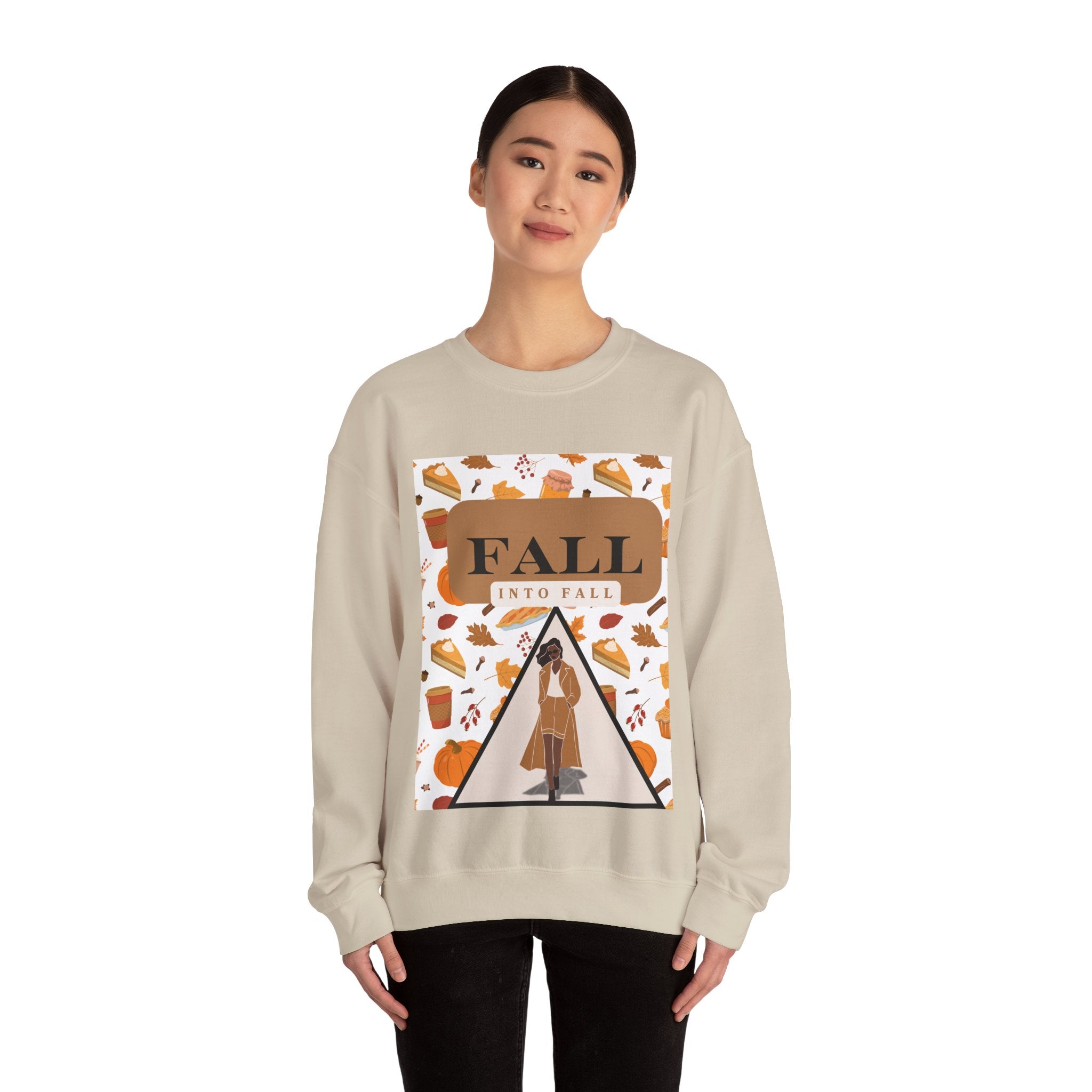 Autumn Embrace Sweatshirt: Wrap Yourself in Fall’s Cozy Warmth Crewneck Sweatshirt