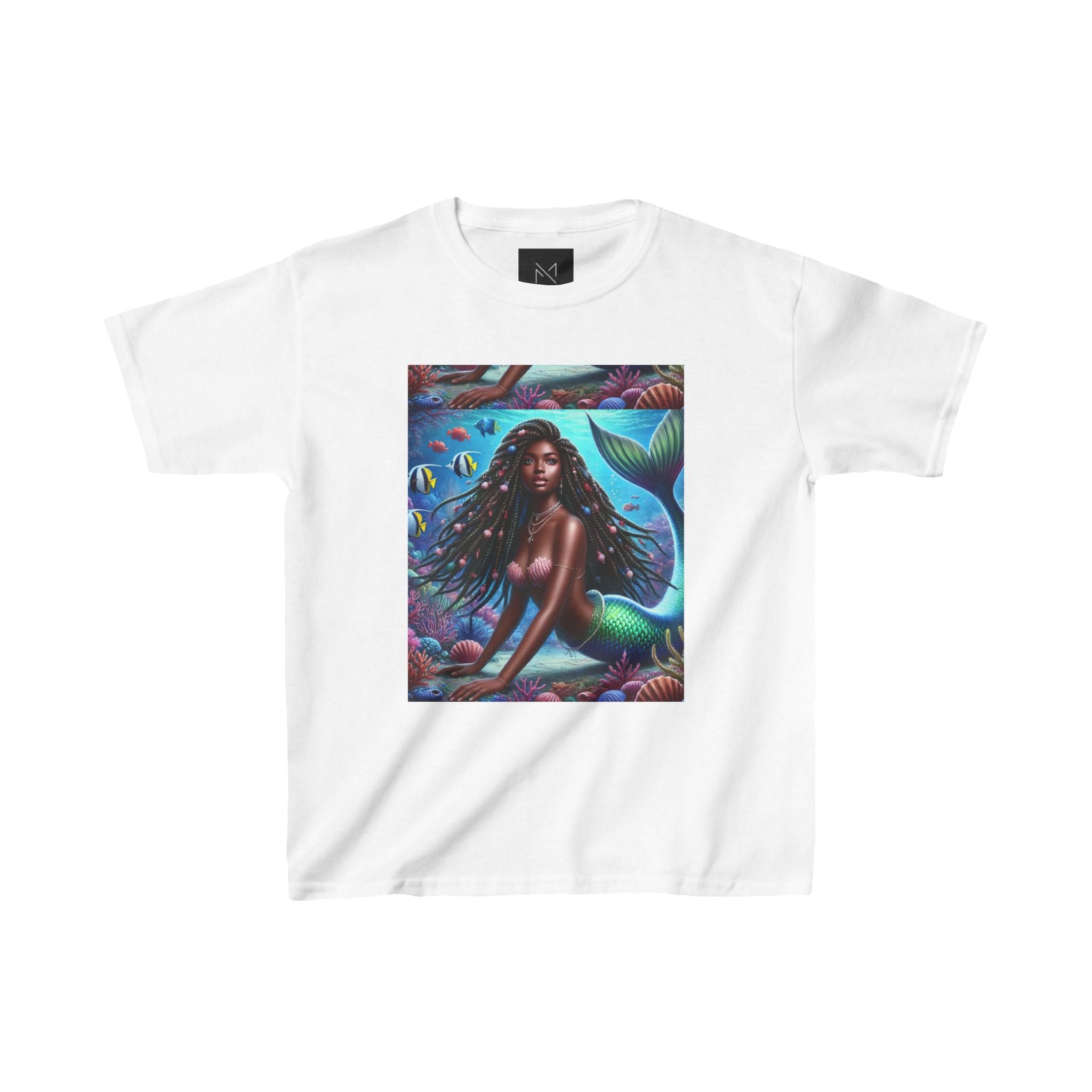 Mermaid Sea Kids Heavy Cotton™ Tee