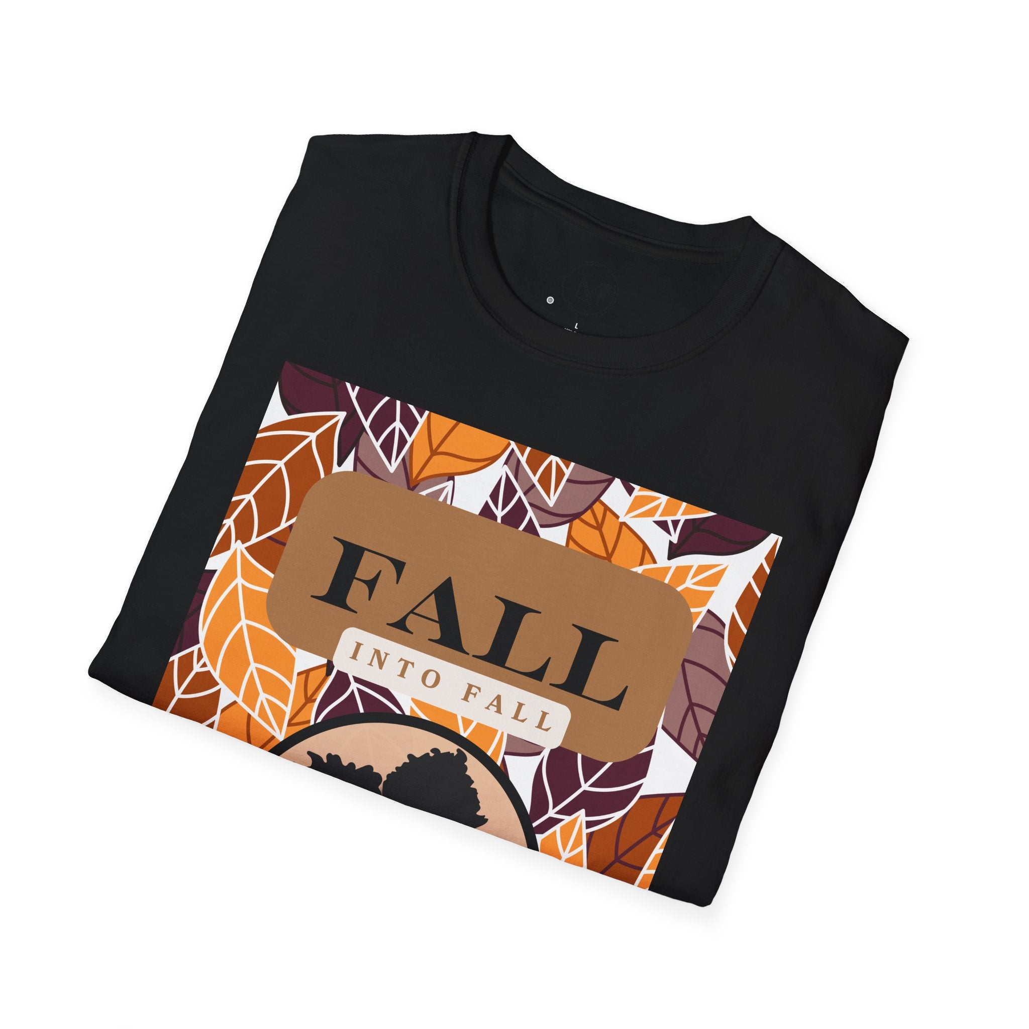 Autumn Embrace Soft Style T-Shirt: Fall in Love with the Season