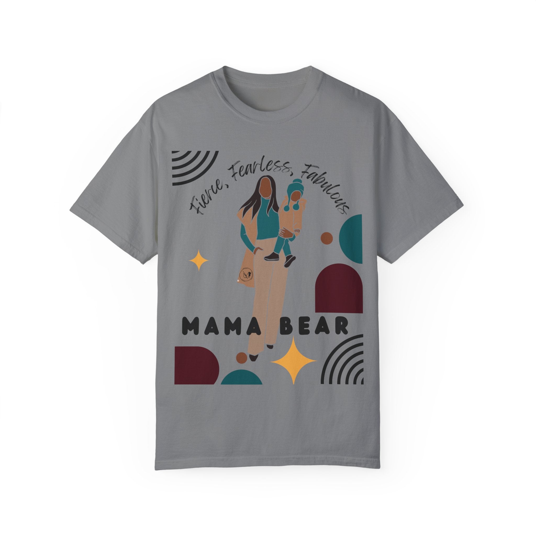 Momma Bear T-Shirt - Unisex Garment-Dyed Tee