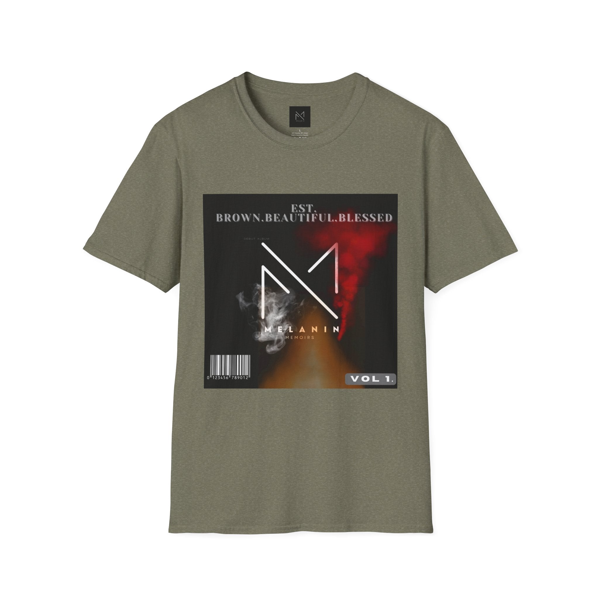 Melanin Memoirs Album Cover Womens T-Shirt