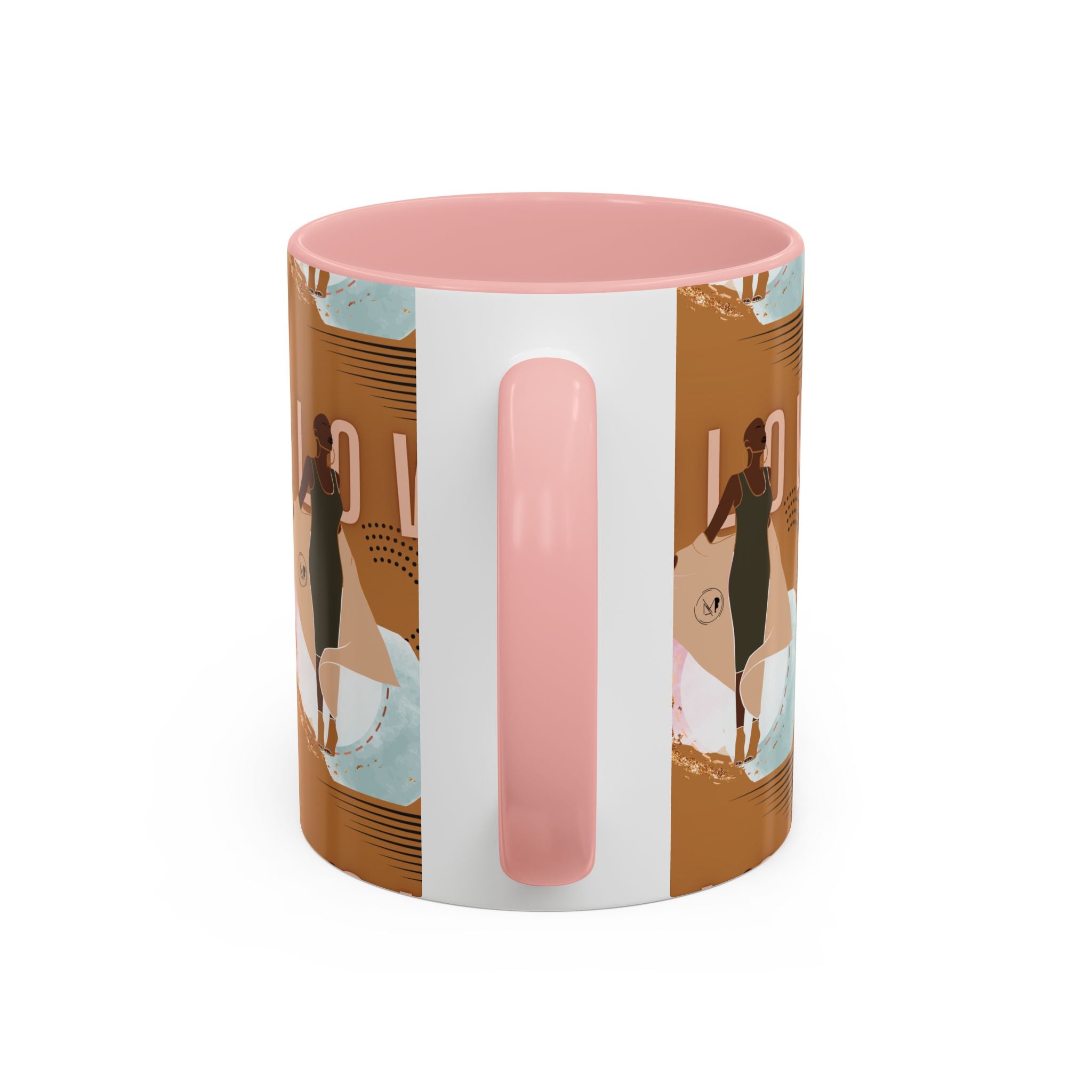 Breast Cancer Awareness Glow up Custom Coffee Mug 11oz